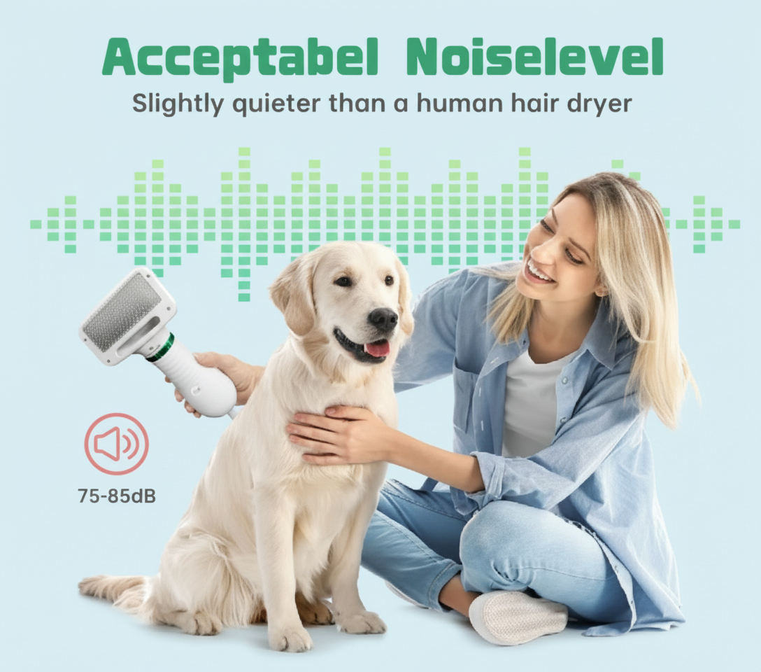 Rechargeable Pet Grooming Brushes