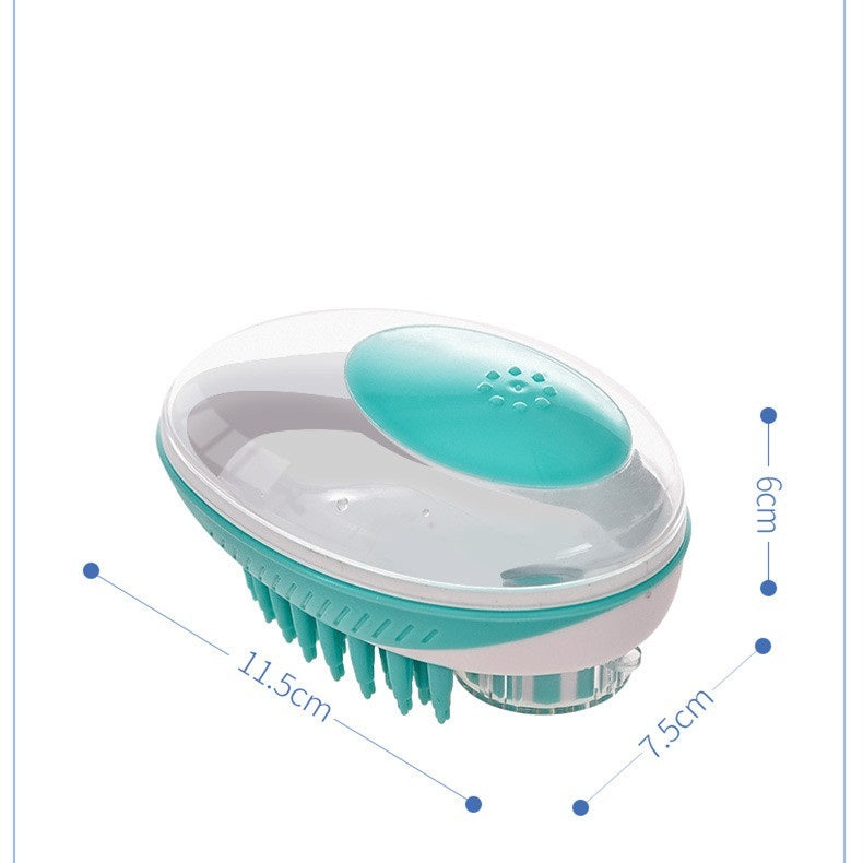 Pet Bath Brush Massage Brush Hair Removal Artifact Pet Supplies Beauty Treyfe