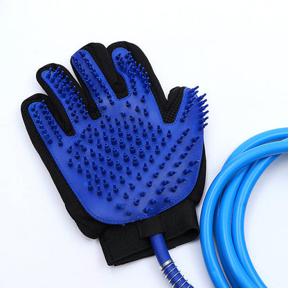 Pet Bath Massage Gloves Five-fingered Water Spray Treyfe