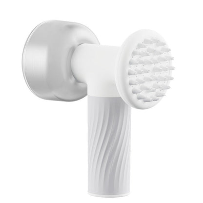 Automatic Foaming Dog Cat Bath Brush Dog Shampoo Brush With Soap Dispenser Electric Pet Grooming Massage Brush Pet Bath Brush Scrubber Comb For Dog Cat Pet Products Treyfe