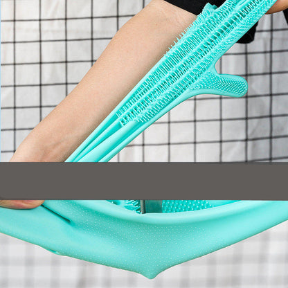 Silicone Dog Grooming Hair Comb Puppy Brush Glove Bath Cleaning Brushes Small Dog Cat Massage Pet Grooming Gloves Treyfe