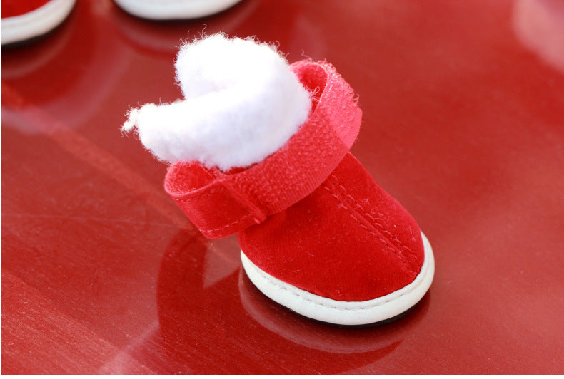 Pet christmas shoes Treyfe