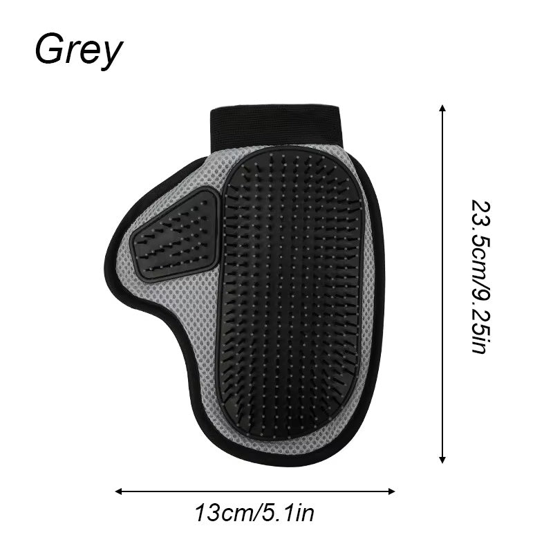 Cat Hair Removal Glove Pet Supplies Bath Massage Jerking Gloves Cat Dog Massage Bathing Cleaning Grooming Supplies Silicone Hair Sticking Removal Brush Treyfe