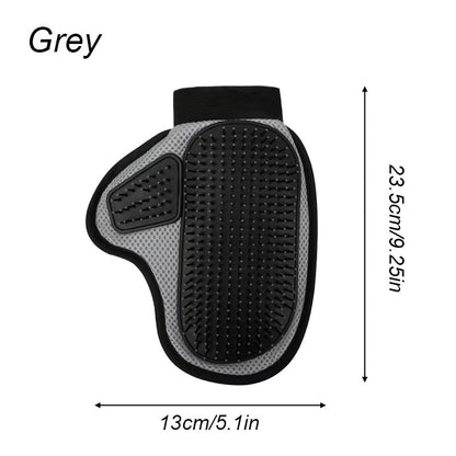 Cat Hair Removal Glove Pet Supplies Bath Massage Jerking Gloves Cat Dog Massage Bathing Cleaning Grooming Supplies Silicone Hair Sticking Removal Brush Treyfe