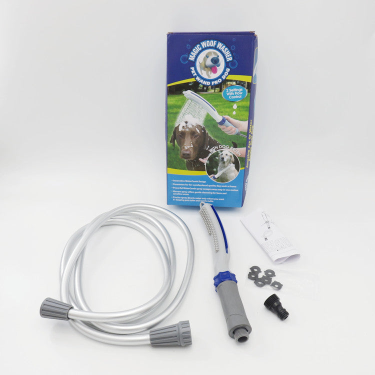 Pet Bath Brush Shower With Water Hose Treyfe