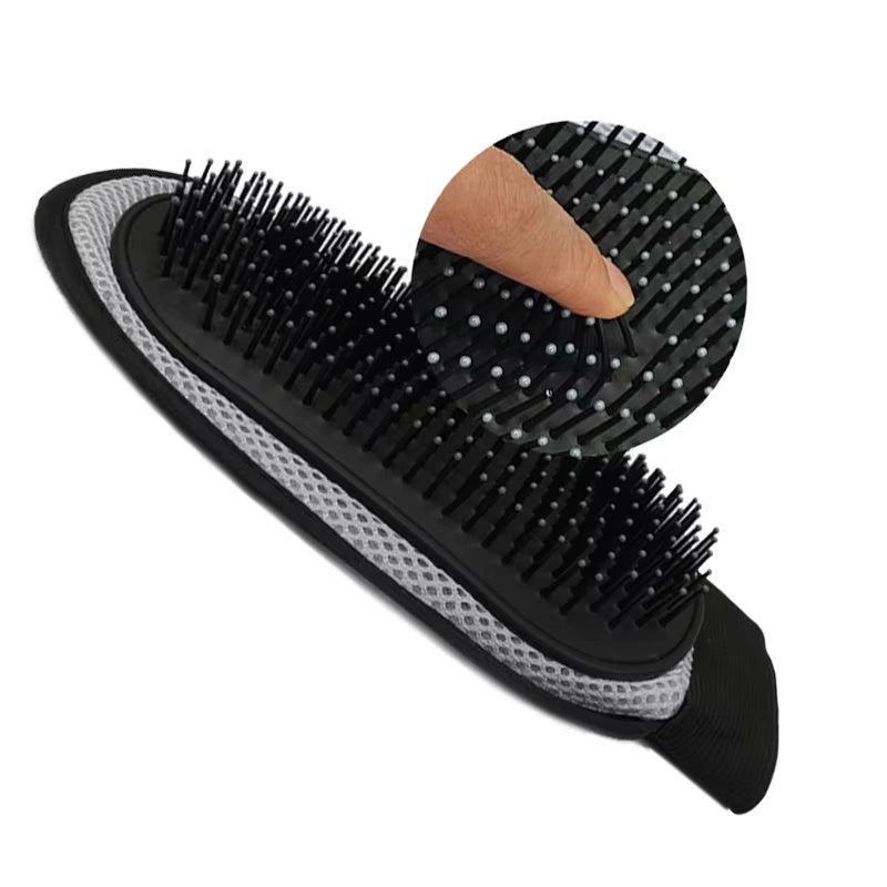 Cat Hair Removal Glove Pet Supplies Bath Massage Jerking Gloves Cat Dog Massage Bathing Cleaning Grooming Supplies Silicone Hair Sticking Removal Brush Treyfe