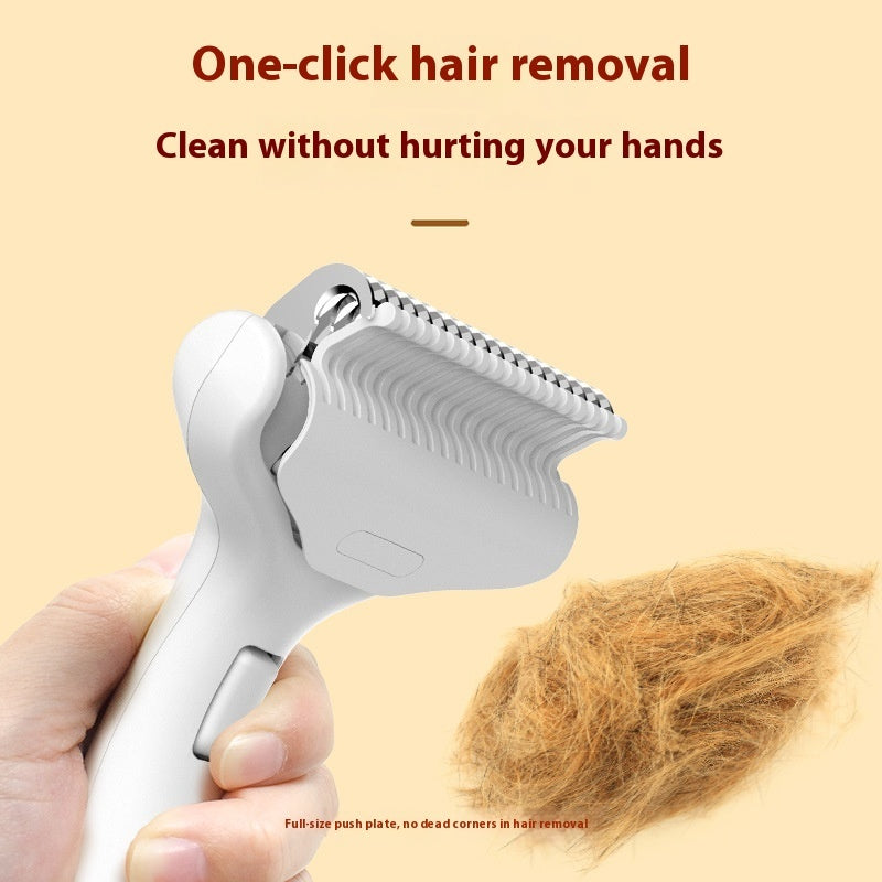 Pet Hair Unknotting Comb Cat Comb Floating Hair Comb Treyfe