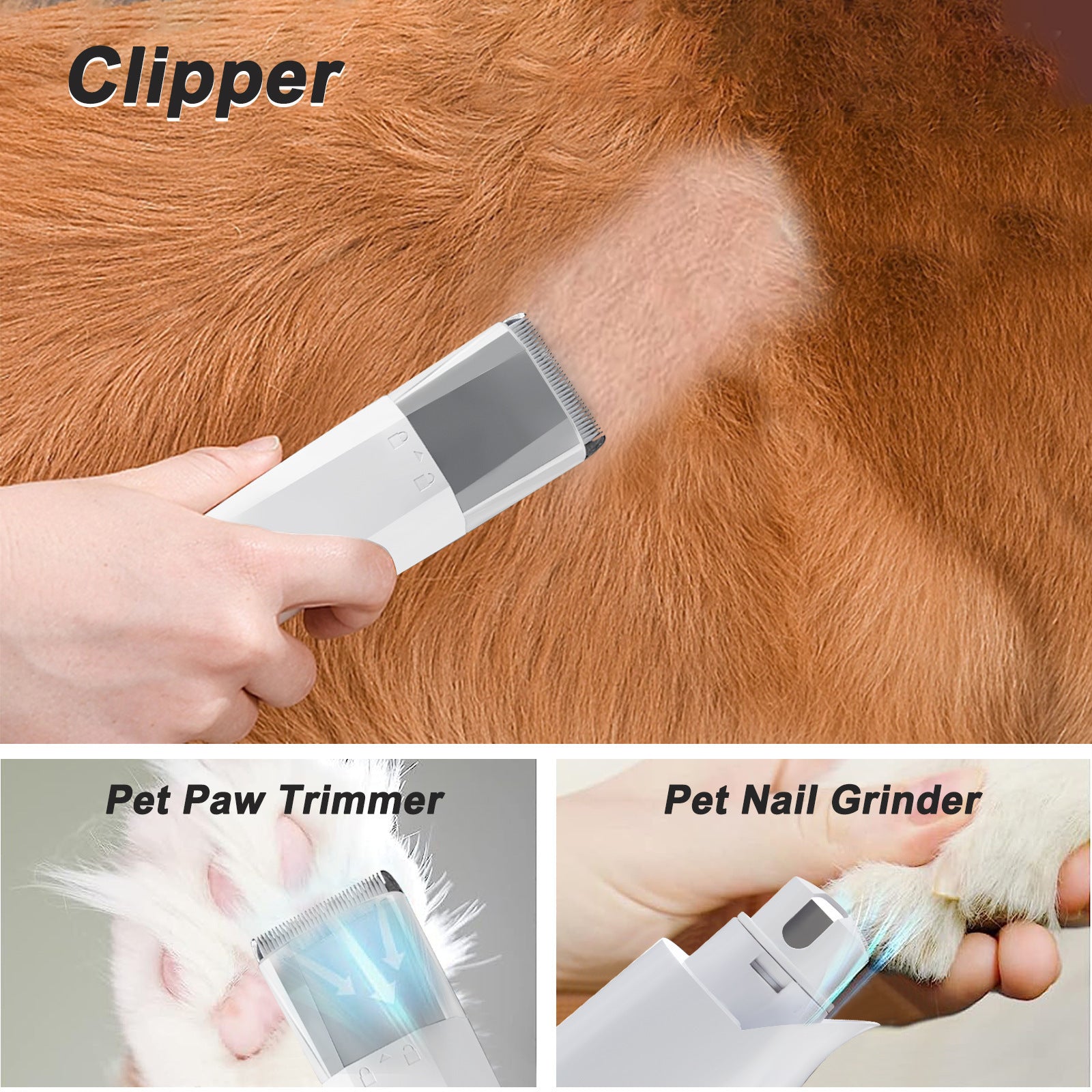 Vacuum Trimming 7-in-1 Multifunctional Pet Grooming Device null