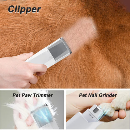 Vacuum Trimming 7-in-1 Multifunctional Pet Grooming Device null