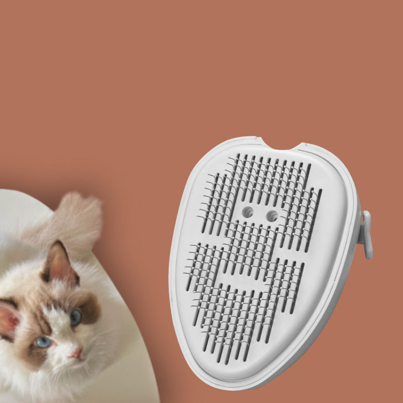 Cat Steam Brush For Shedding Self Cleaning Cat Brush With Steam Rechargeable Pet Steam Brush Mist Brush Comb For Indoor Cats Cat Hair Brush Steamy Cat Brush For Short Long Haired Pets Treyfe