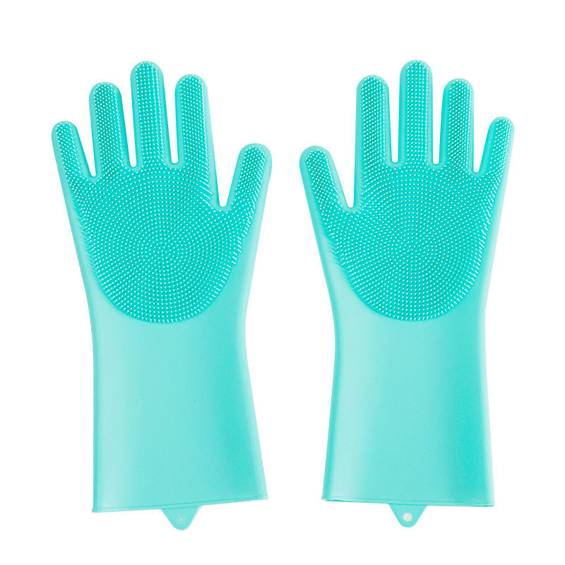 Silicone Dog Grooming Hair Comb Puppy Brush Glove Bath Cleaning Brushes Small Dog Cat Massage Pet Grooming Gloves Treyfe