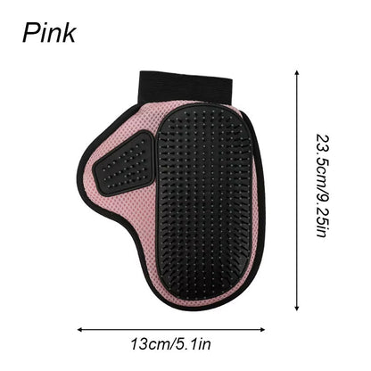 Cat Hair Removal Glove Pet Supplies Bath Massage Jerking Gloves Cat Dog Massage Bathing Cleaning Grooming Supplies Silicone Hair Sticking Removal Brush Treyfe