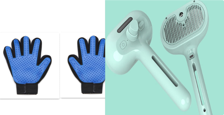 Pet Comb Self Cleaning Pets Hair Remover Brush For Dogs Grooming Tools Dematting Comb Built-in Mist Humidifier Pet Products Treyfe