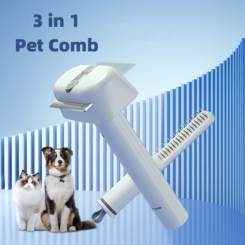 3in1 Pets Hair Unknotting Comb Hair Device Cat Pet Products Treyfe