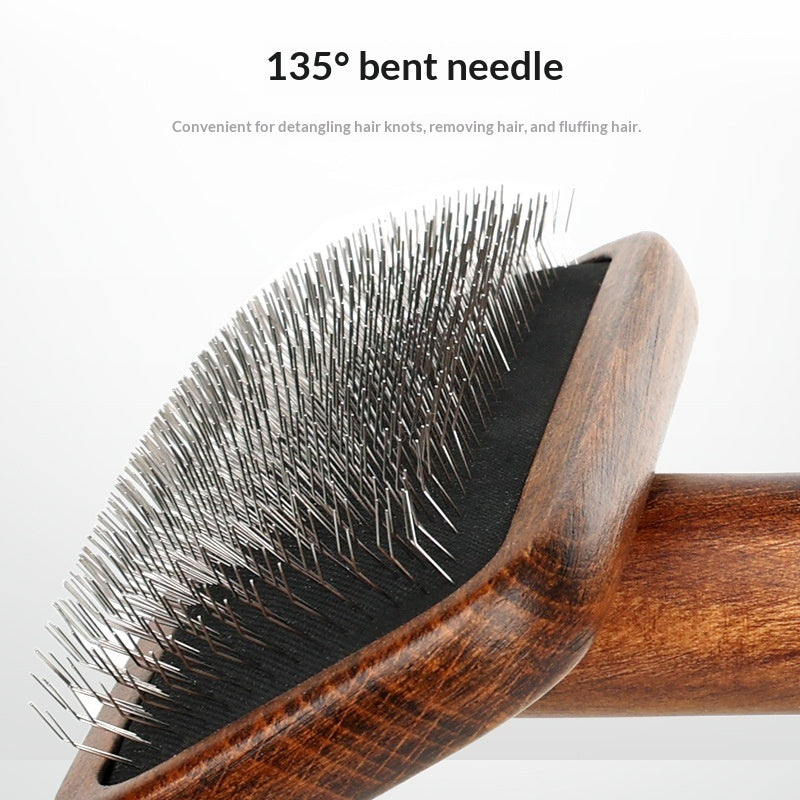 Pet Brush For Removing Loose Fur Cat Grooming Needle Comb Treyfe