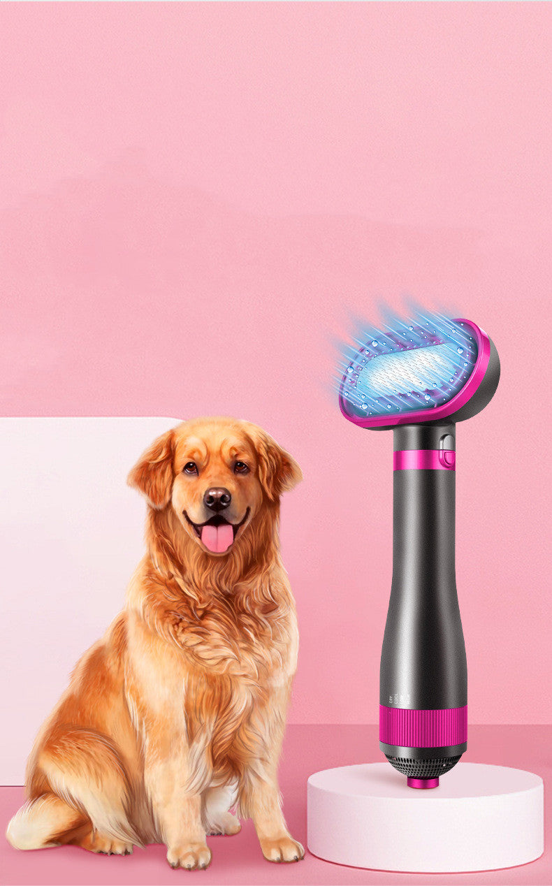 Household Professional Pet Hair Dryer With Hot Air Comb Treyfe