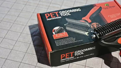 Stainless Steel Hair Removal Cleaning And Opening The Knot Comb